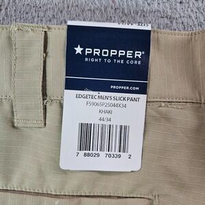 NEW Propper Edge Tec Tactical Cargo‎ Utility Pants Men 44x 34 Khaki Lightweight